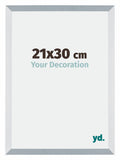 Mura MDF Photo Frame 48x67cm Aluminum Brushed Front Size | Yourdecoration.com