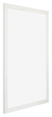 Mura MDF Photo Frame 48x67cm White Swept Front Oblique | Yourdecoration.com
