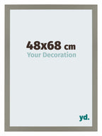 Mura MDF Photo Frame 48x68cm Anthracite Size | Yourdecoration.com