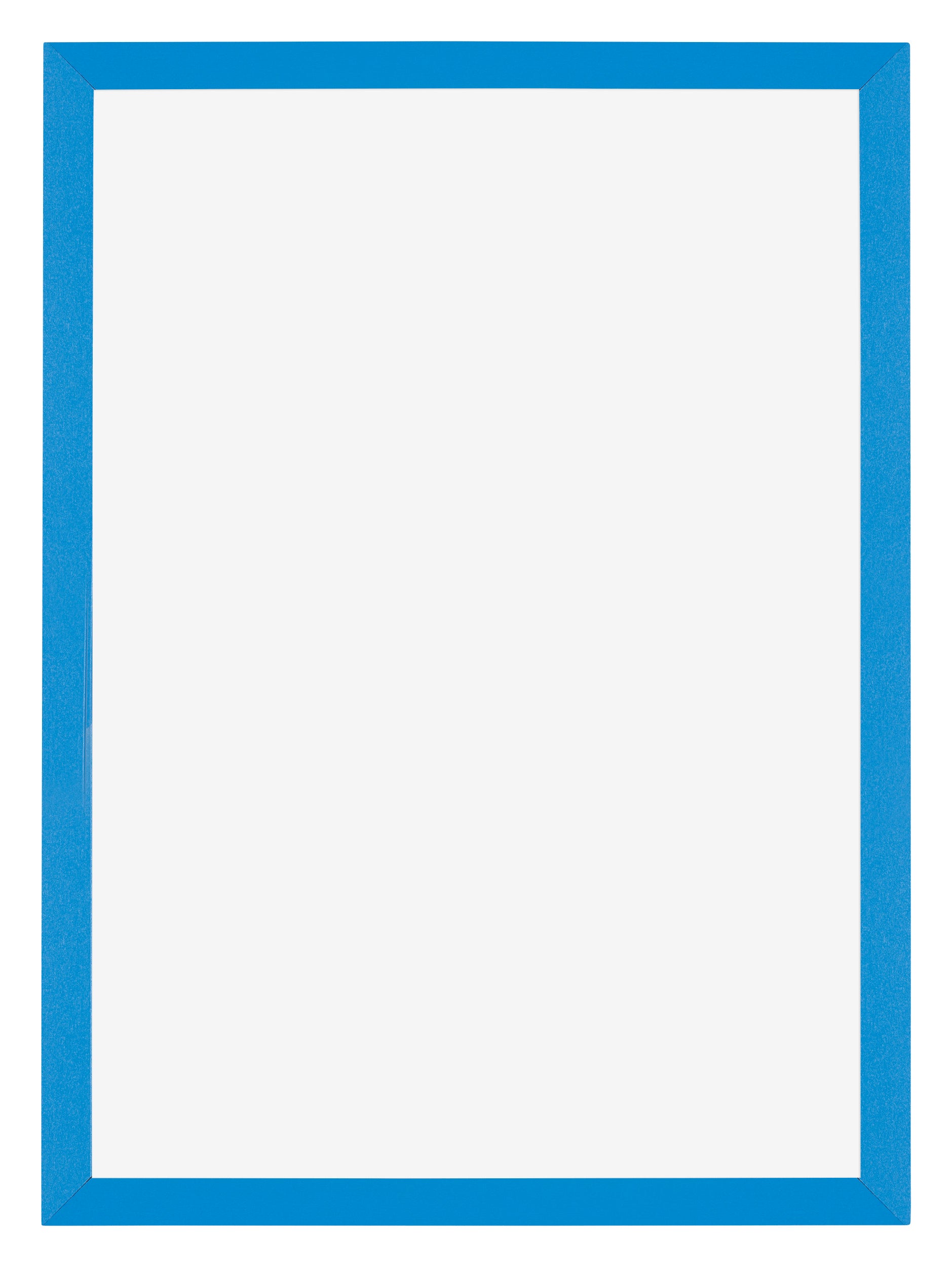 Mura MDF Photo Frame 48x68cm Bright Blue Front | Yourdecoration.com