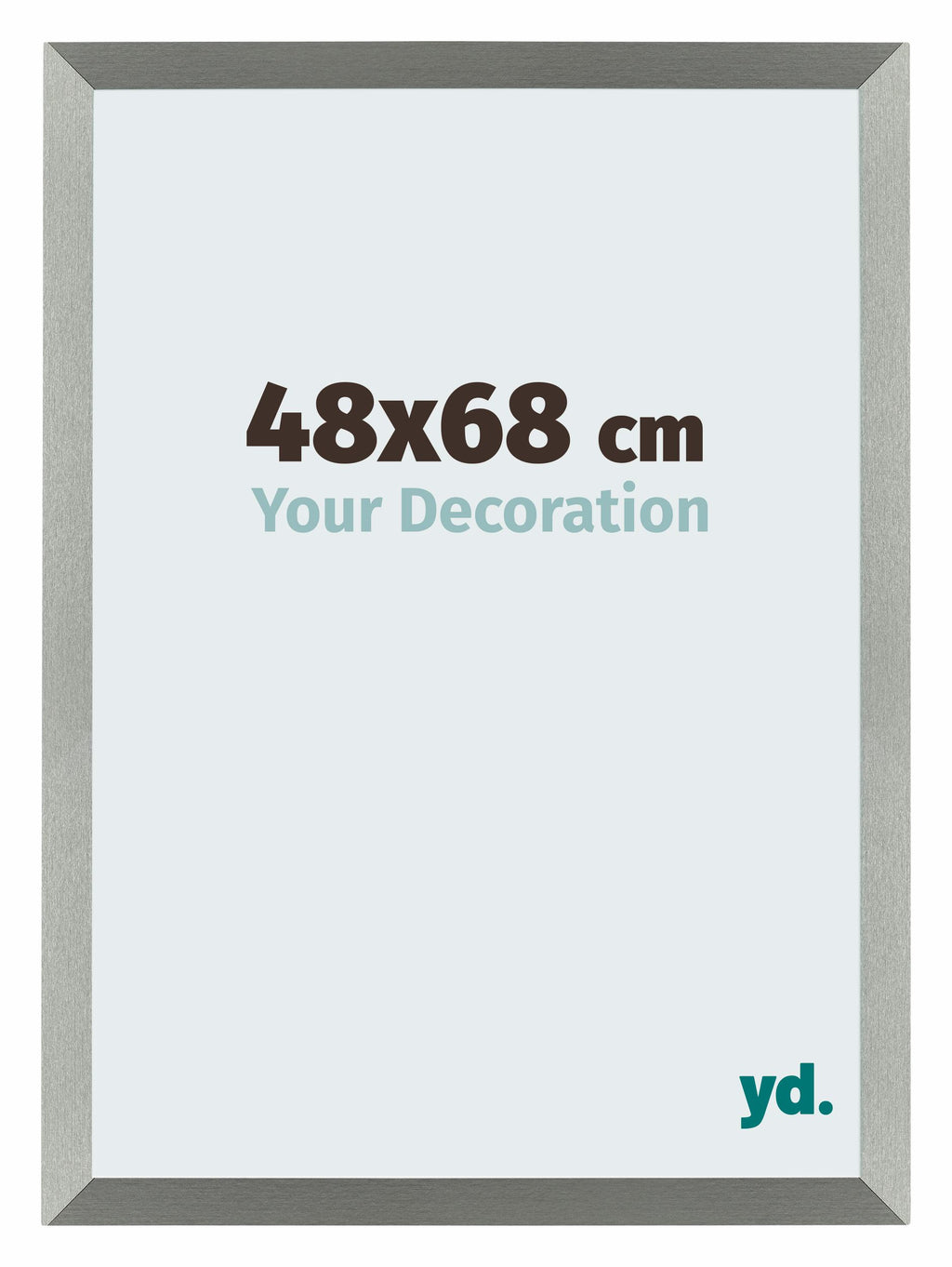 Mura MDF Photo Frame 48x68cm Champagne Front Size | Yourdecoration.com