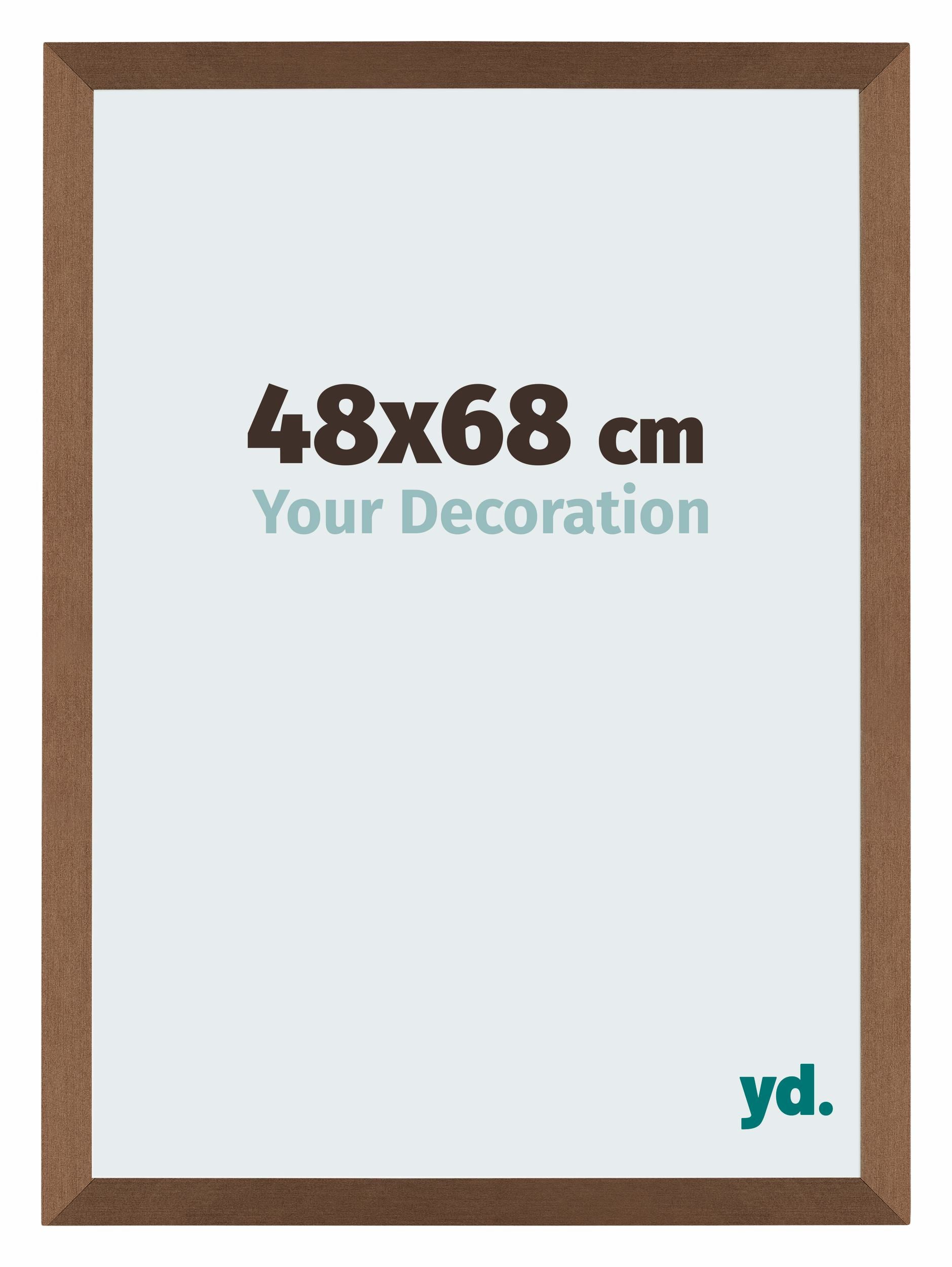 Mura MDF Photo Frame 48x68cm Copper Design Front Size | Yourdecoration.com