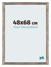 Mura MDF Photo Frame 48x68cm Metal Vintage Front Size | Yourdecoration.com