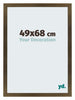 Mura MDF Photo Frame 49x68cm Bronze Design Front Size | Yourdecoration.com