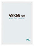 Mura MDF Photo Frame 49x68cm White High Gloss Front Size | Yourdecoration.com
