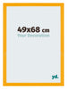 Mura MDF Photo Frame 49x68cm Yellow Front Size | Yourdecoration.com