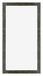 Mura MDF Photo Frame 50x100cm Blue Gold Melange Front | Yourdecoration.com