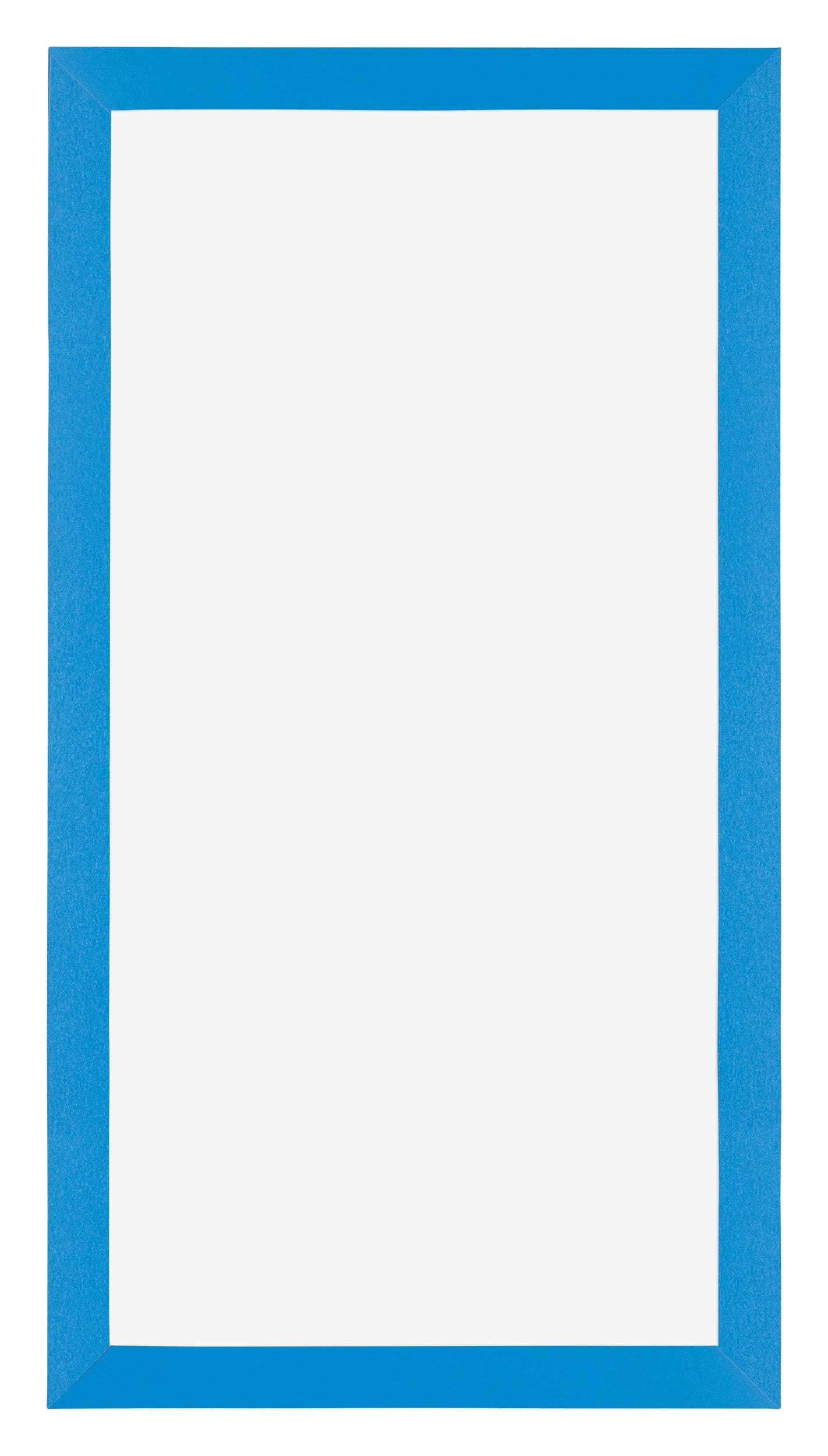 Mura MDF Photo Frame 50x100cm Bright Blue Front | Yourdecoration.com