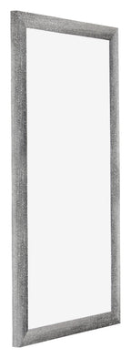 Mura MDF Photo Frame 50x100cm Gray Wiped Front Oblique | Yourdecoration.com