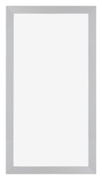 Mura MDF Photo Frame 50x100cm Silver Matte Front | Yourdecoration.com