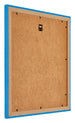 Mura MDF Photo Frame 50x50cm Bright Blue Back Oblique | Yourdecoration.com