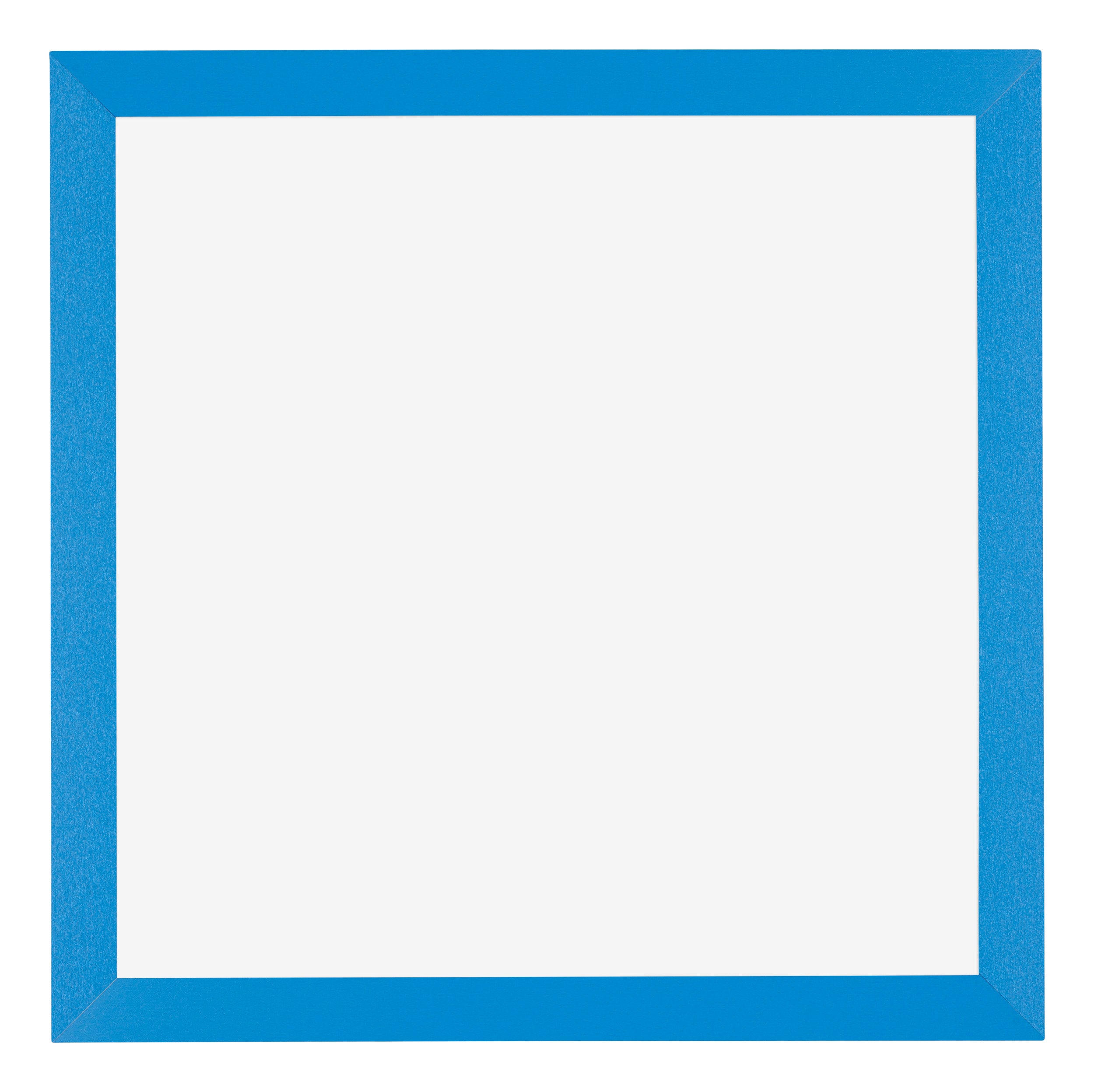 Mura MDF Photo Frame 50x50cm Bright Blue Front | Yourdecoration.com