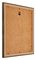 Mura MDF Photo Frame 50x50cm Bronze Design Back Oblique | Yourdecoration.com