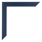 Mura MDF Photo Frame 50x50cm Dark Blue Swept Detail Corner | Yourdecoration.com