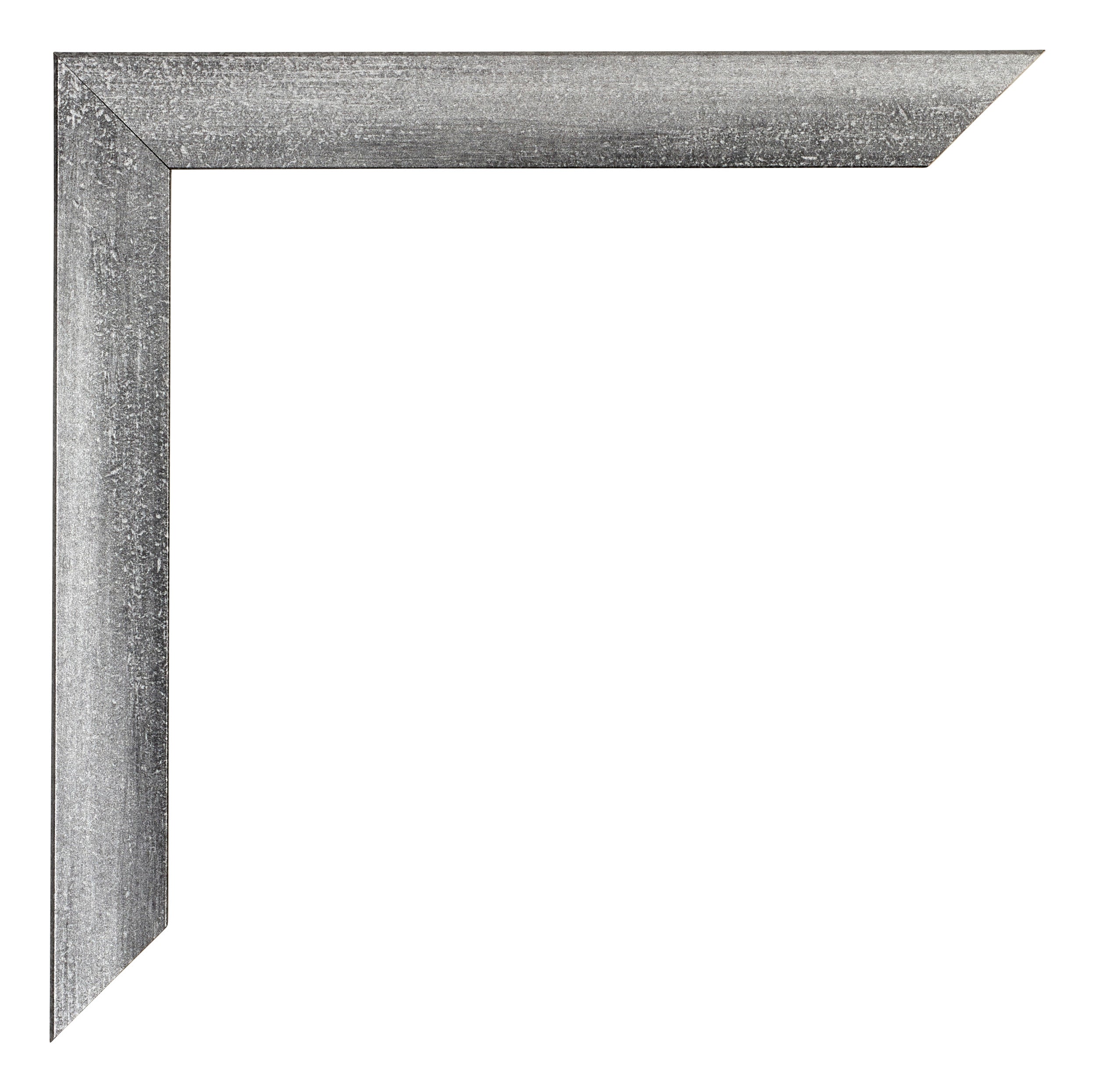 Mura MDF Photo Frame 50x50cm Gray Wiped Detail Corner | Yourdecoration.com