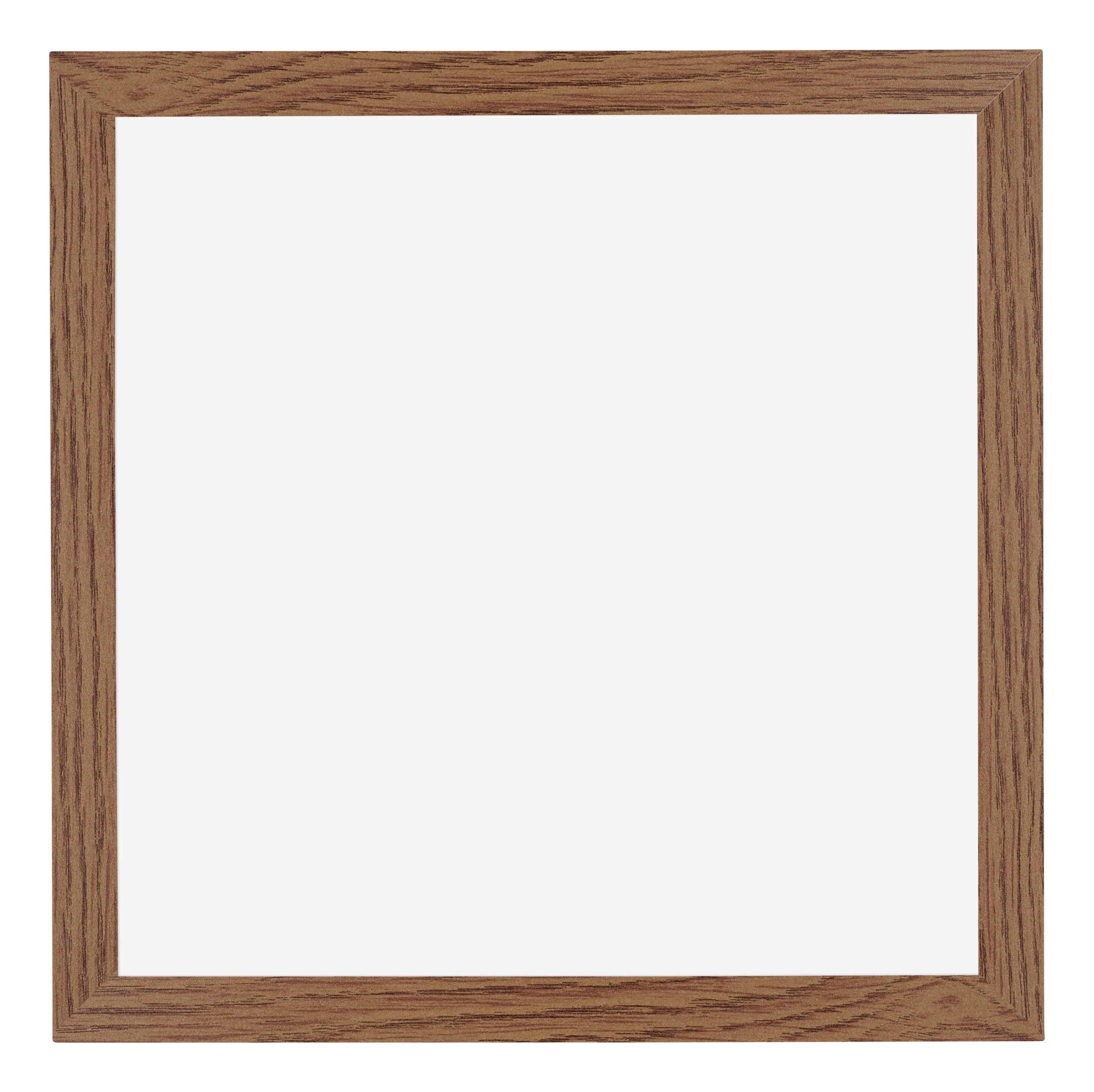 Mura MDF Photo Frame 50x50cm Oak Rustic Front | Yourdecoration.com