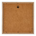 Mura MDF Photo Frame 50x50cm Silver Glossy Vintage Back | Yourdecoration.com