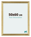 Mura MDF Photo Frame 50x60cm Gold Shiny Front Size | Yourdecoration.com