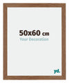 Mura MDF Photo Frame 50x60cm Oak Rustic Front Size | Yourdecoration.com