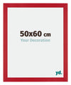 Mura MDF Photo Frame 50x60cm Red Front Size | Yourdecoration.com