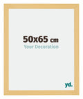 Mura MDF Photo Frame 50x65cm Beech Design Front Size | YourDesignation.com