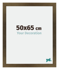 Mura MDF Photo Frame 50x65cm Bronze Design Front Size | Yourdecoration.com