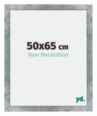 Mura MDF Photo Frame 50x65cm Iron Swept Front Size | Yourdecoration.com