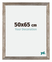 Mura MDF Photo Frame 50x65cm Metal Vintage Front Size | Yourdecoration.com