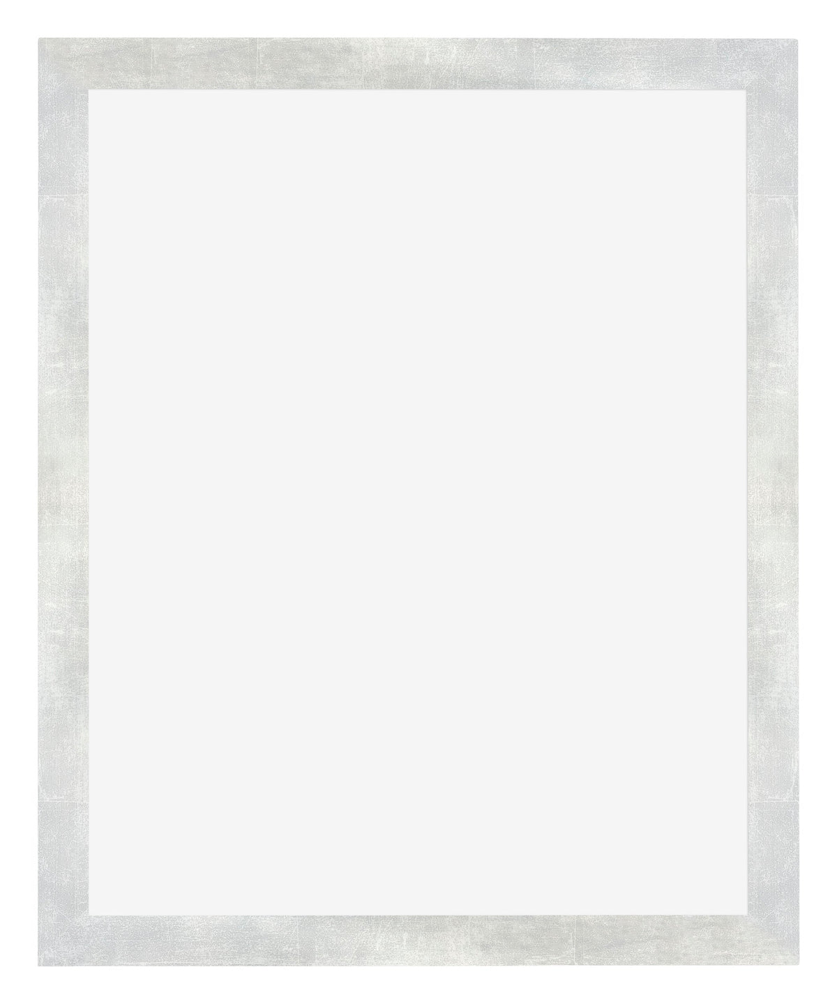 Mura MDF Photo Frame 50x65cm Silver Glossy Vintage Front | Yourdecoration.com
