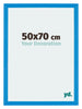 Mura MDF Photo Frame 50x70cm Bright Blue Front Size | Yourdecoration.com