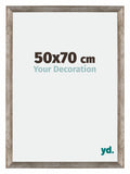 Mura MDF Photo Frame 50x70cm Metal Vintage Front Size | Yourdecoration.com