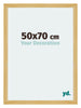 Mura MDF Photo Frame 50x70cm Pine Design Front Size | Yourdecoration.com