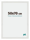 Mura MDF Photo Frame 50x70cm White Matte Front Size | Yourdecoration.com