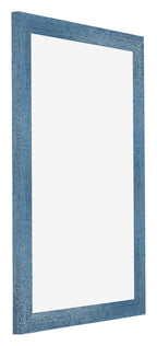Mura MDF Photo Frame 50x75cm Bright Blue Swept Front Oblique | Yourdecoration.com