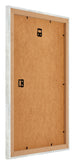 Mura MDF Photo Frame 50x75cm Silver Glossy Vintage Back Oblique | Yourdecoration.com