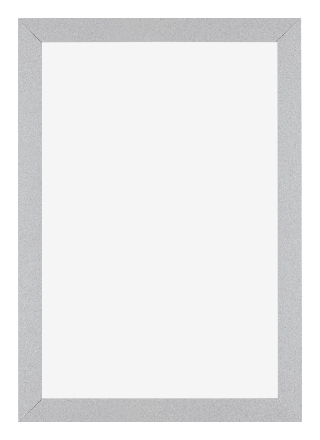 Mura MDF Photo Frame 50x75cm Silver Matte Front | Yourdecoration.com