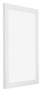 Mura MDF Photo Frame 50x75cm White High Gloss Front Oblique | Yourdecoration.com