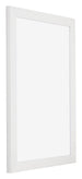 Mura MDF Photo Frame 50x75cm White High Gloss Front Oblique | Yourdecoration.com