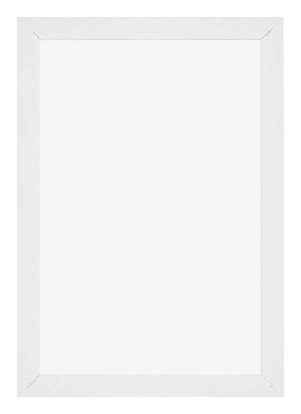 Mura MDF Photo Frame 50x75cm White High Gloss Front | Yourdecoration.com