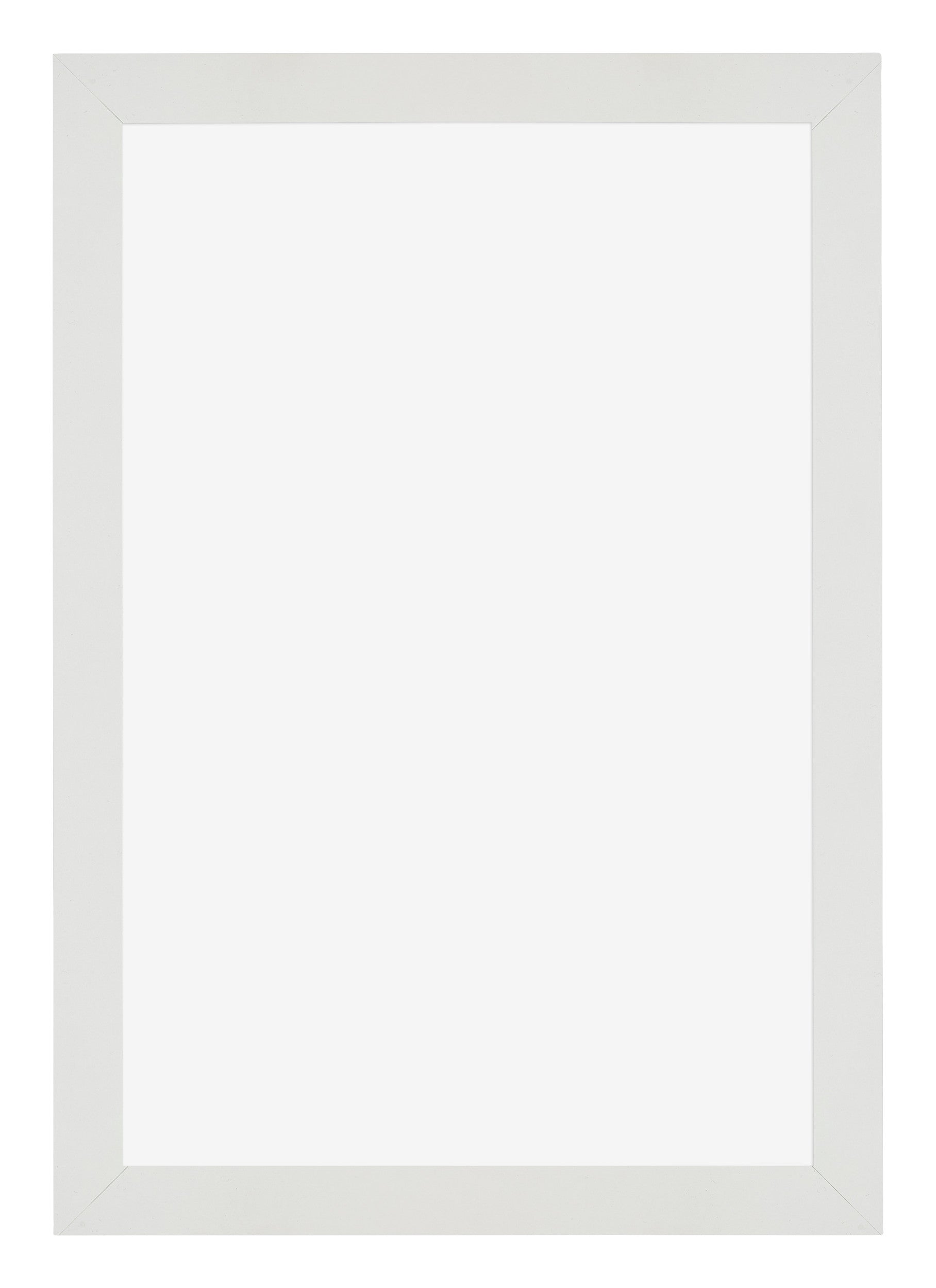 Mura MDF Photo Frame 50x75cm White Matte Front | Yourdecoration.com