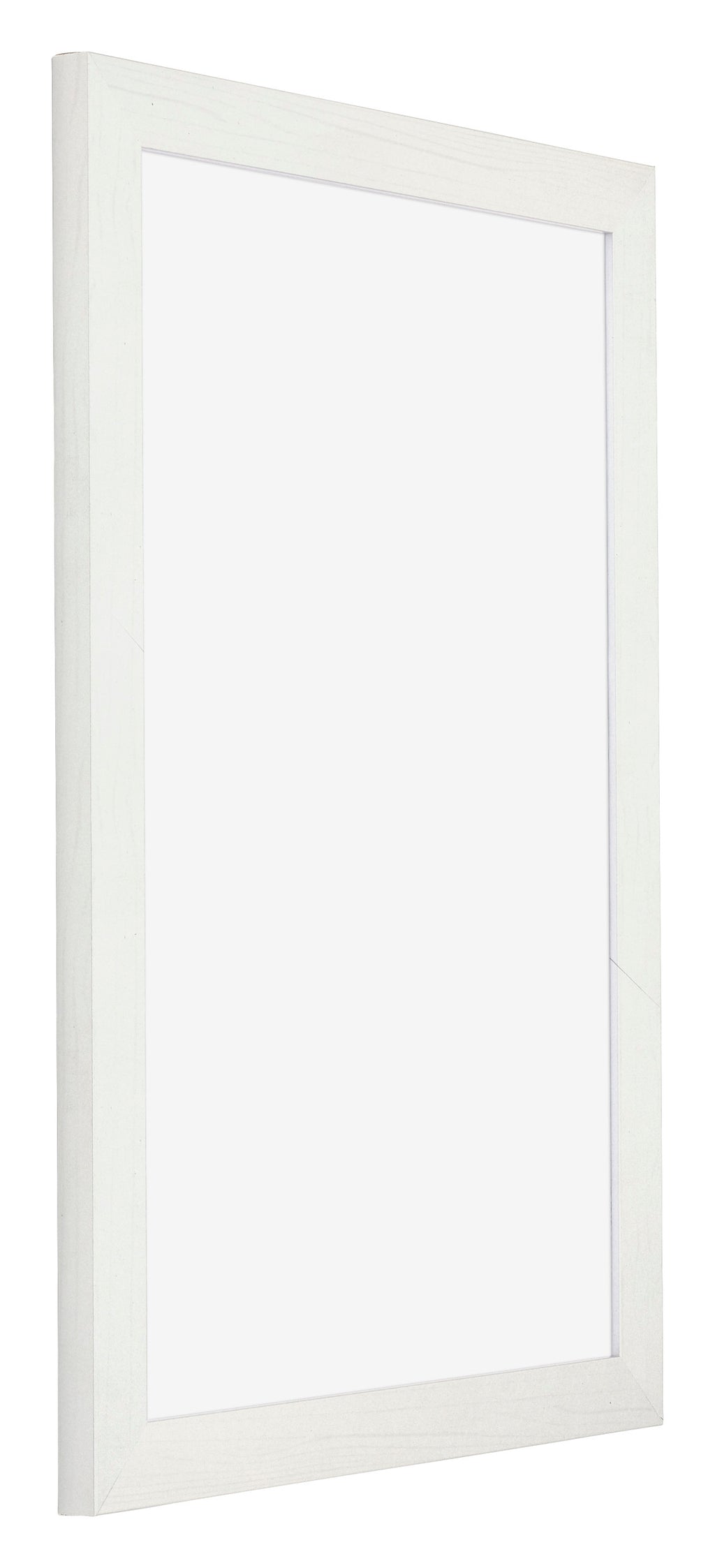 Mura MDF Photo Frame 50x75cm White Wiped Front Oblique | Yourdecoration.com