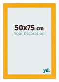 Mura MDF Photo Frame 50x75cm Yellow Front Size | Yourdecoration.com
