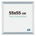 Mura MDF Photo Frame 55x55cm Aluminum Brushed Front Size | Yourdecoration.com