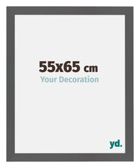 Mura MDF Photo Frame 55x65cm Anthracite Size | Yourdecoration.com