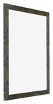 Mura MDF Photo Frame 55x65cm Blue Gold Melange Front Oblique | Yourdecoration.com