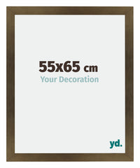 Mura MDF Photo Frame 55x65cm Bronze Design Front Size | Yourdecoration.com