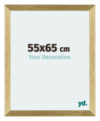Mura MDF Photo Frame 55x65cm Gold Shiny Front Size | Yourdecoration.com