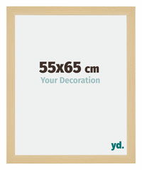Mura MDF Photo Frame 55x65cm Maple Decor Front Size | Yourdecoration.com