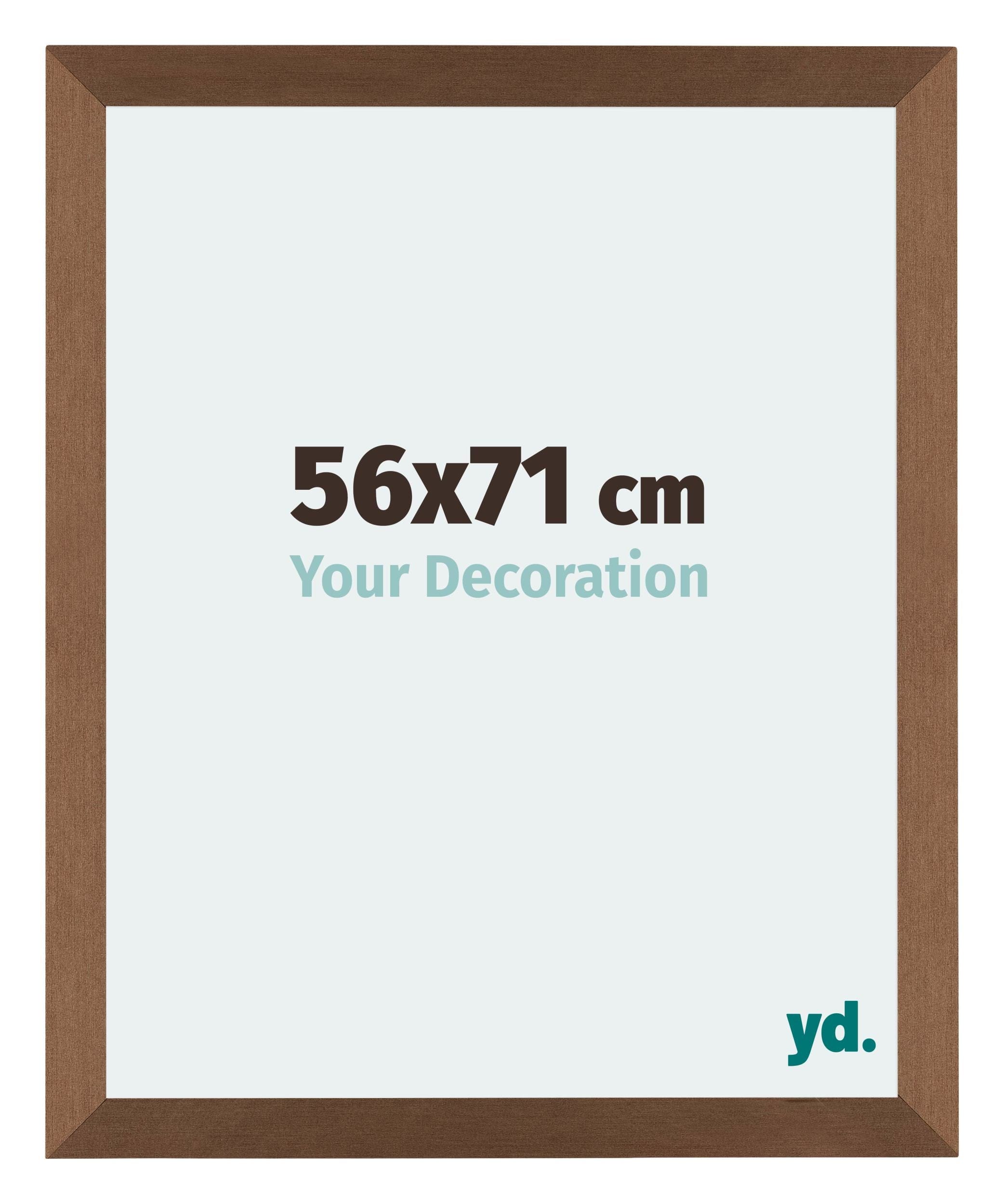 Mura MDF Photo Frame 56x71cm Copper Design Front Size | Yourdecoration.com