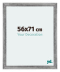 Mura MDF Photo Frame 56x71cm Gray Wiped Front Size | Yourdecoration.com